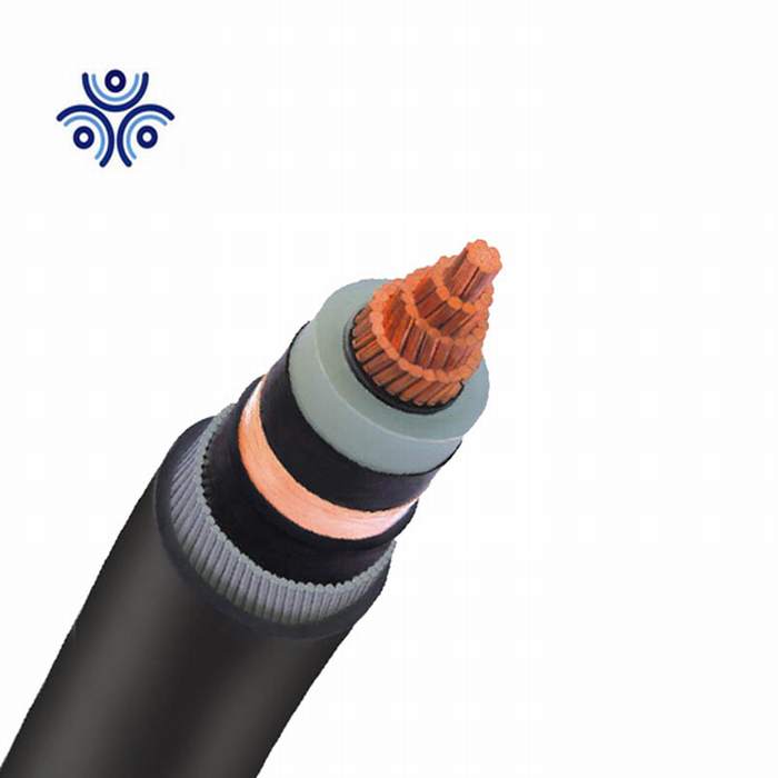 
                                 Cable de cobre de 15kv 1x185mm Revestimiento de PVC Aislamiento Trxlpe MV-90 Cable de alimentación                            