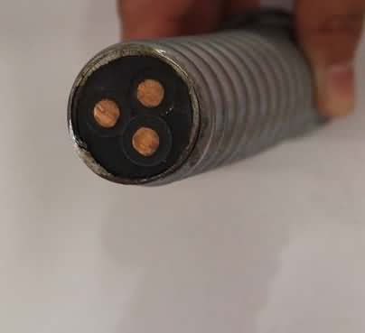  3*33mm de cuivre Epr Câble à gaine intérieure isolée de plomb pour la pompe à huile submersible électrique