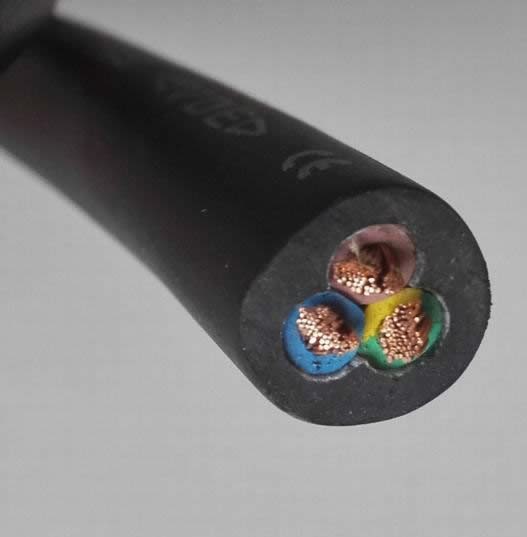  300/500 (H05RN-F) 450/750V H07RN-F) Tipo de cable flexible de goma