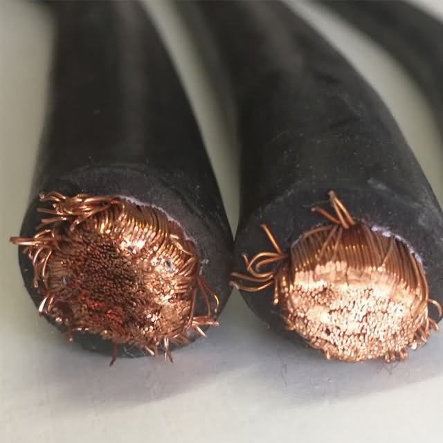  35mm2 de cobre flexible Cable de soldadura de caucho