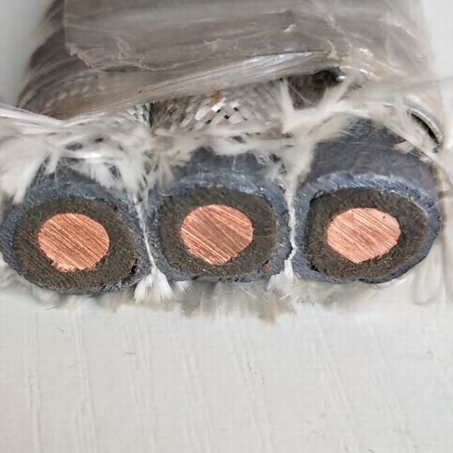 3X6 AWG Copper Rubber Insulated Esp Cable
