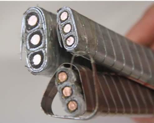  3core 2 AWG 5кв ОРЭД изоляции стальных коснитесь броня на полупогружном судне масляный насос системы ESP кабель