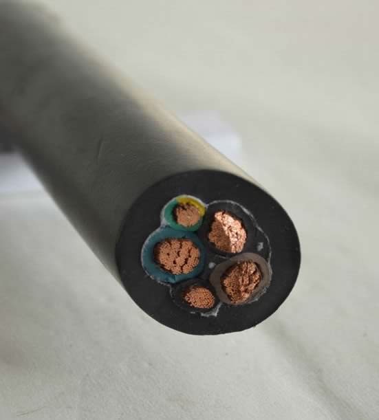 450V/750V Flexible Electric Cable Power Copper Rubber Insulated Flexible Cable