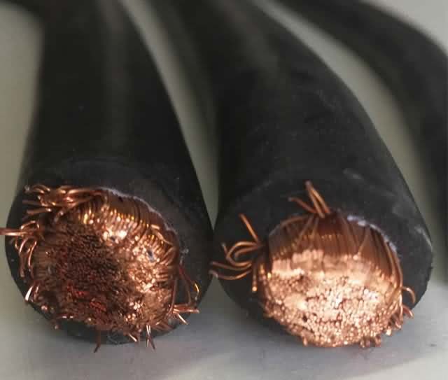  4mm 6mm 10mm 16mm 25mm 35mm 50mm 70mm de cobre recubierto de goma flexible de soldar el cable eléctrico