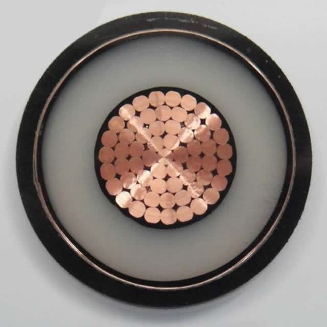  6/10kv de núcleo único Conductor de cobre y aluminio aislante XLPE Cable de alimentación