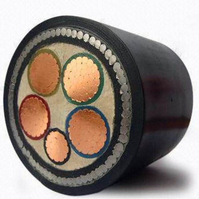 600/1000V Copper/Aluminum Conductor Underground XLPE Cable Steel Wire/Steel Tape Armoured Copper Power Cable