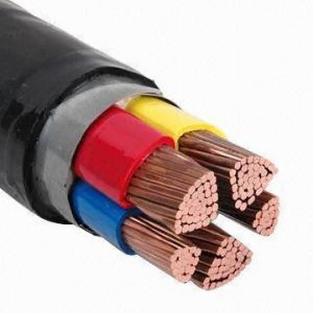  600/1000V aislados con PVC, Cable de alimentación Nyy