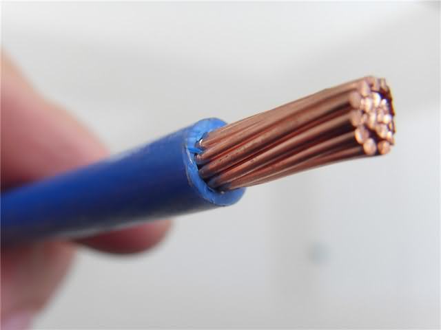  600V 8 AWG de aislamiento de PVC Conductor de cobre Recubierto de nylon Cable Thhn