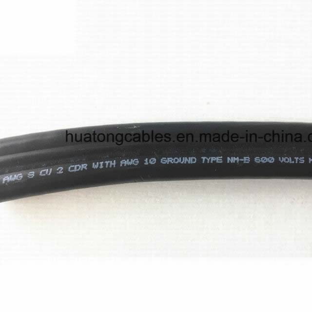  La construcción de 600V cable 10-2 10-3 12-2 12-3 Romex Nm-B Cable con certificado UL