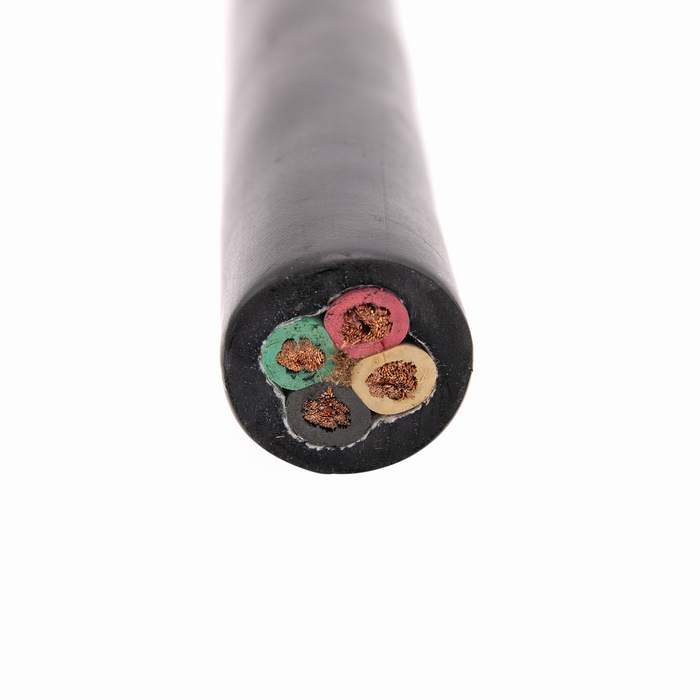 600V Soow 3*16AWG 90 Degree Epr Rubber Cable Oil Resistance