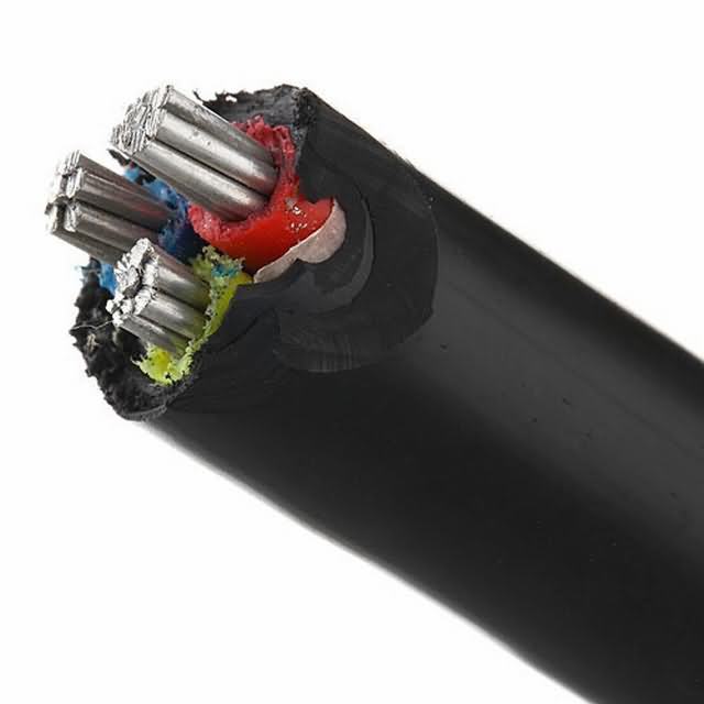  6kv aislados en PVC y cable de alimentación revestido