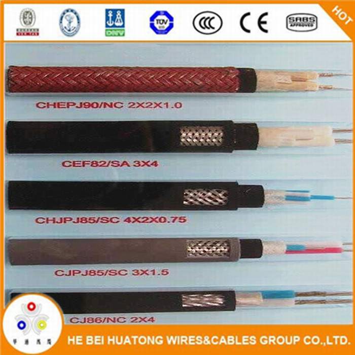 ABS Flat Bare Copper/Stranded Tinned Copper Multi-Conductor PVC Insulation PVC Jacket Marine Cable Flat Boat Cable Shipboard Cable