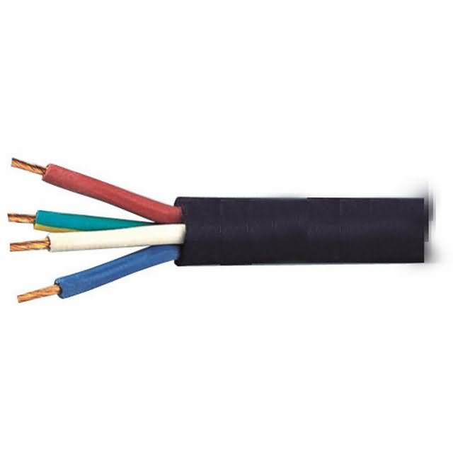 BS En 60228 H05rn-F H07rn-F H07FF-F RoHS 3 Core 4 Core 5 Core Electric Wire Flexible Copper Rubber Multicore CPE Sheath Cable