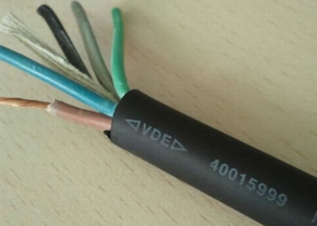  De Gediplomeerde 3G 1.5 Rubber Flexibele Kabel 450/750V h07rn-F van Ce