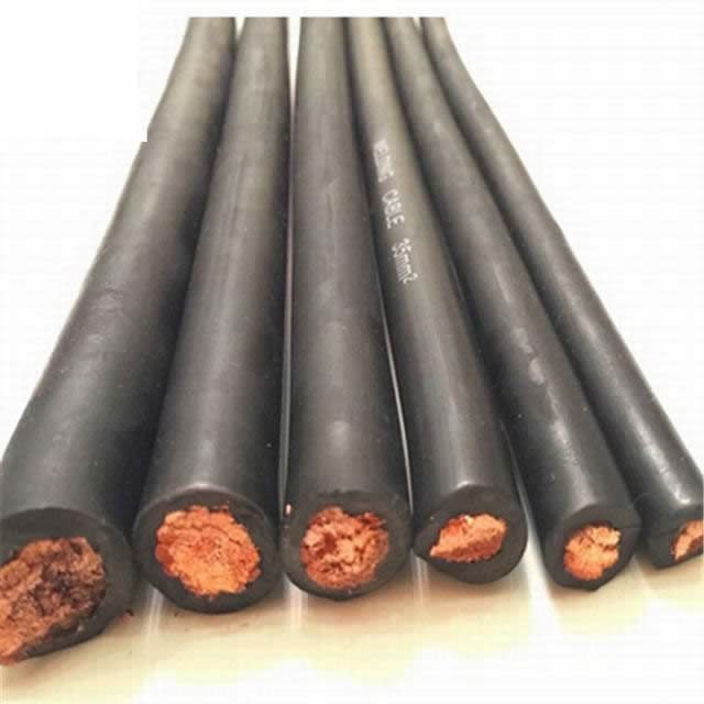 Cooper Welding Cable Rubber Insulation Copper Super Flexible Welding Cable