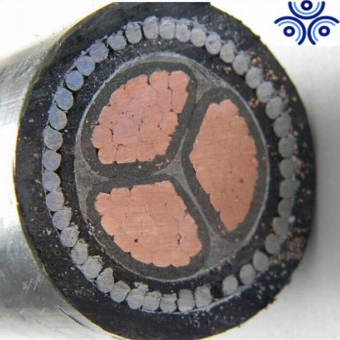 
                                 Câble de cuivre 0.6/1kv Zr-Yjv22 2/3/4/3+1/4+1c Câble d'alimentation en cuivre blindage du câble souterrain                            