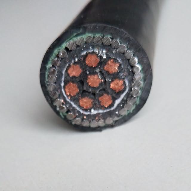  Isolation en polyéthylène réticulé PVC souple de l'écran Câble de commande de câble
