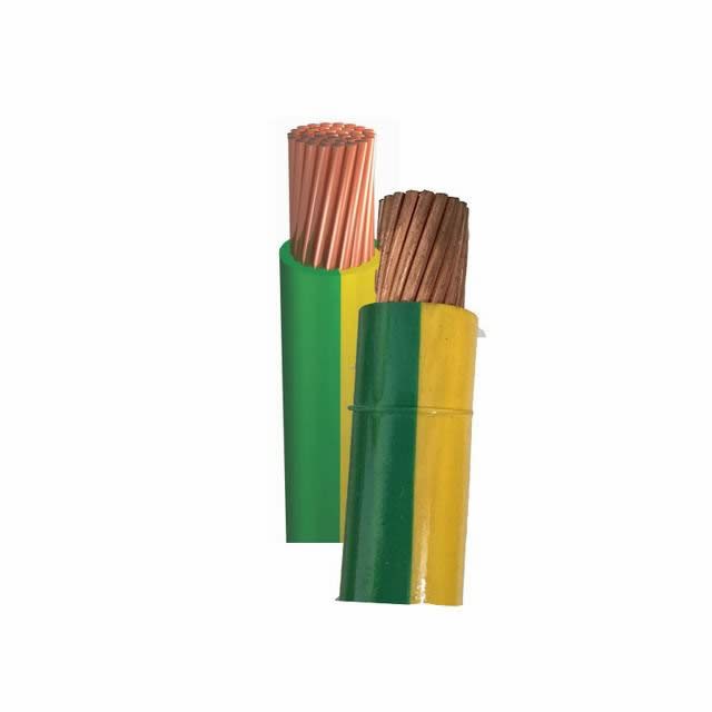 
                                 Cable de tierra amarillo verde cable de masa, la construcción de cable Cable eléctrico de cobre de 10mm2                            