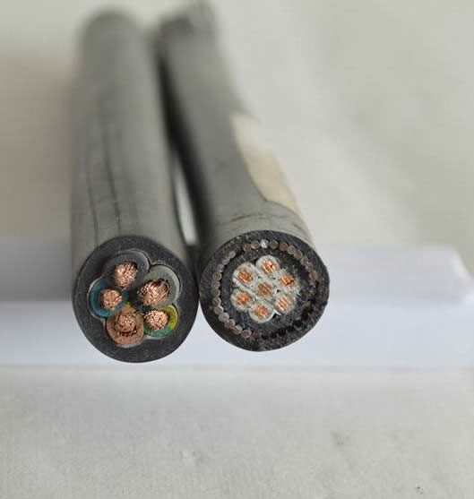  Electrical eléctricos de cobre flexível de borracha do cabo com isolamento