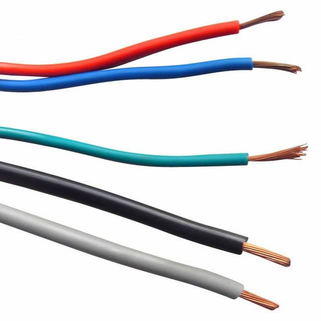  Casa de material de cableado eléctrico de cable Thhn 14AWG 12AWG 10 AWG 8AWG alambre flexible