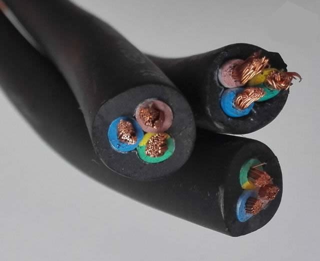 Electrical Wire H07rn-F 3 Cores Flexible Cable with VDE Certificate