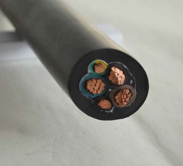  CPE de cobre flexible recubierto de PCP Cr Cable Flexible de goma
