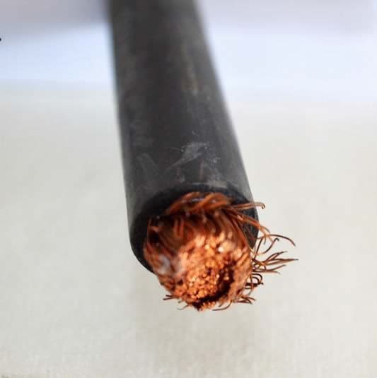  Conductor de cobre flexible de caucho aislado el cable eléctrico Cable de soldadura de 16mm2