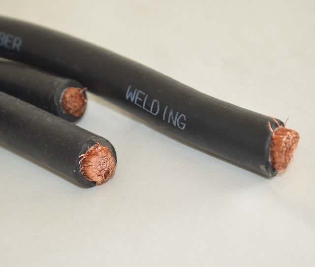  Flexibles Kupfer oder CCA-Leiter-elektrisches Schweißens-Kabel