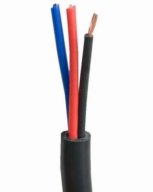  H05VV-F 300/500V PVC cabos isolados com opções flexíveis de condutores de cobre