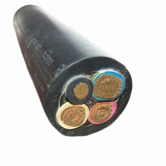  H07RN-F2 de silicona de 4G2.5mm Multicore ronda de alambre de cobre del cable flexible de goma