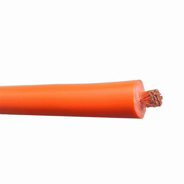  La alta calidad de goma flexible de cobre del cable de soldadura