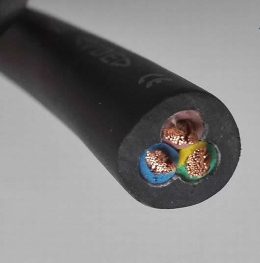 Alta qualidade H07RN-F H05RN-F H05FR-F cabos de borracha flexível