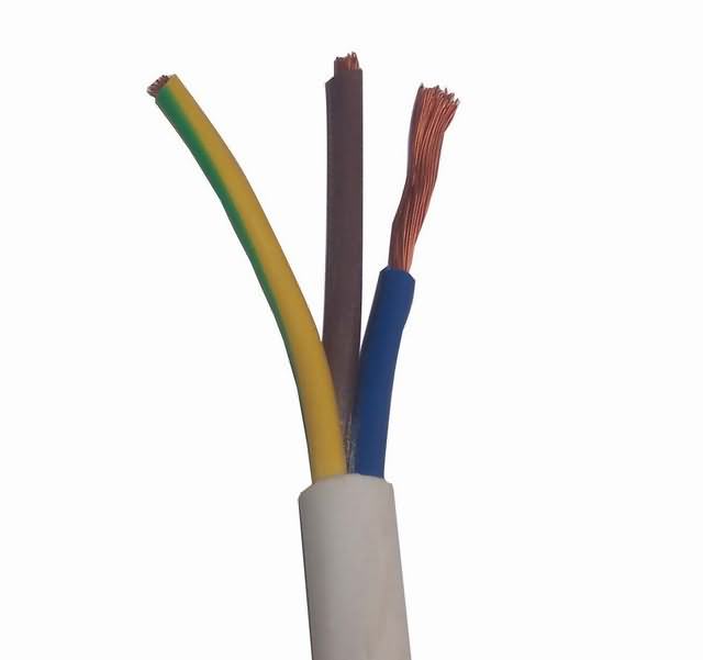  Conductor de cobre flexible de alto nivel de aislamiento de PVC y de la funda cable eléctrico Venta caliente