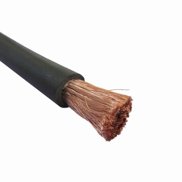  Venda a quente classe 5 condutores de cobre flexível de borracha do cabo de soldadura