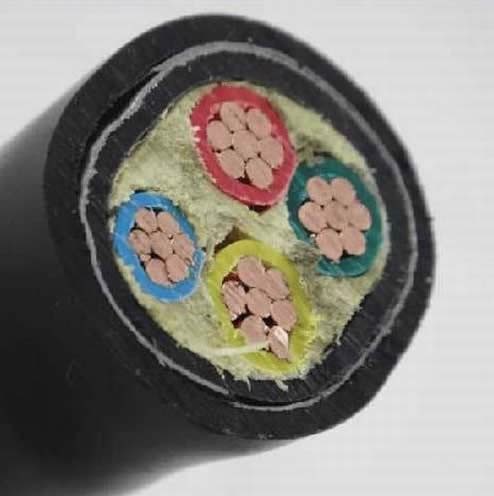 LV Cable 4*16mm2 Copper PVC Insulation with Steel Tape Armored Power Cable
