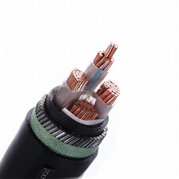 
                                 LV МВ алюминия меди 4/0 Trxlpe изолированный доспехи дтп кабель питания                            