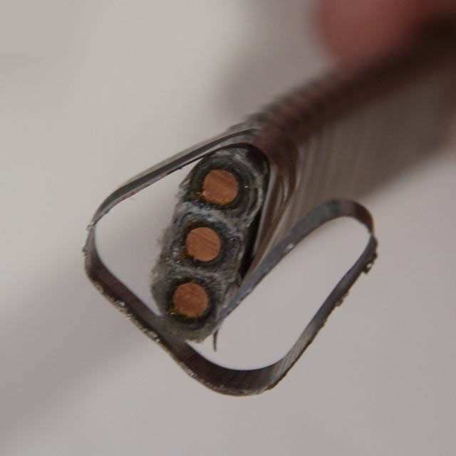  Вывод пламенно Esp бронированных кабель для погружение масляного насоса