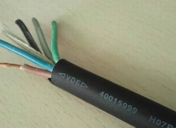  Низкое напряжение H05rn-F H07rn-F 3x1,5 3X2.5 3X4 мм2 Гибкие резиновые кабель