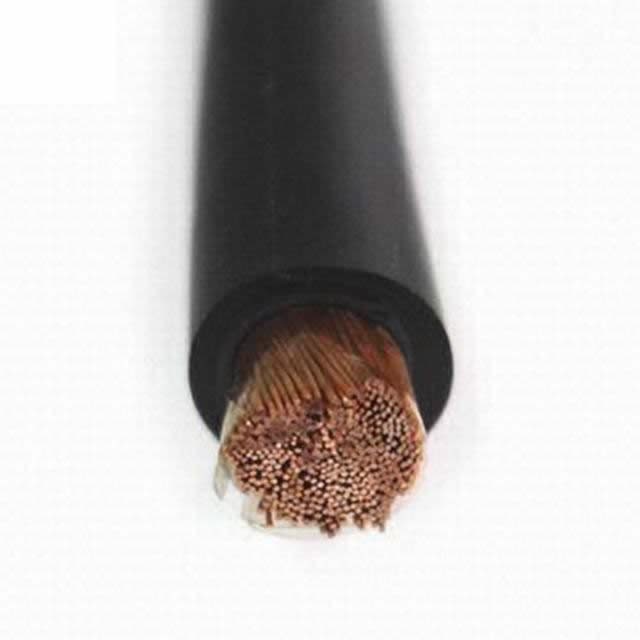 Low Voltage Stranded Copper Conductor Rubber Welding Cable