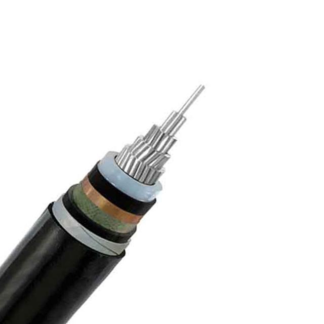 
                                 N2xsy/Na2xsy único núcleo eléctrico de cable de cobre con aislamiento XLPE Shield 11kv de alimentación de aluminio Cable blindado                            