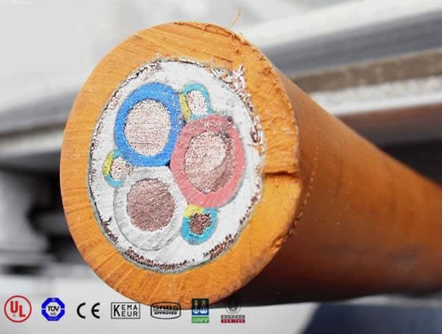  De nouveaux approvisionnements 3*35mm2 +1*16mm2 Câble de l'exploitation minière Epr isolement gaine néoprène fabriqué en Chine
