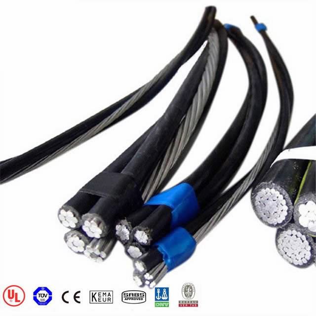  De lucht Geïsoleerdeo Kabel van de Kabel van de Lijn 0.6/1kv PVC/PE