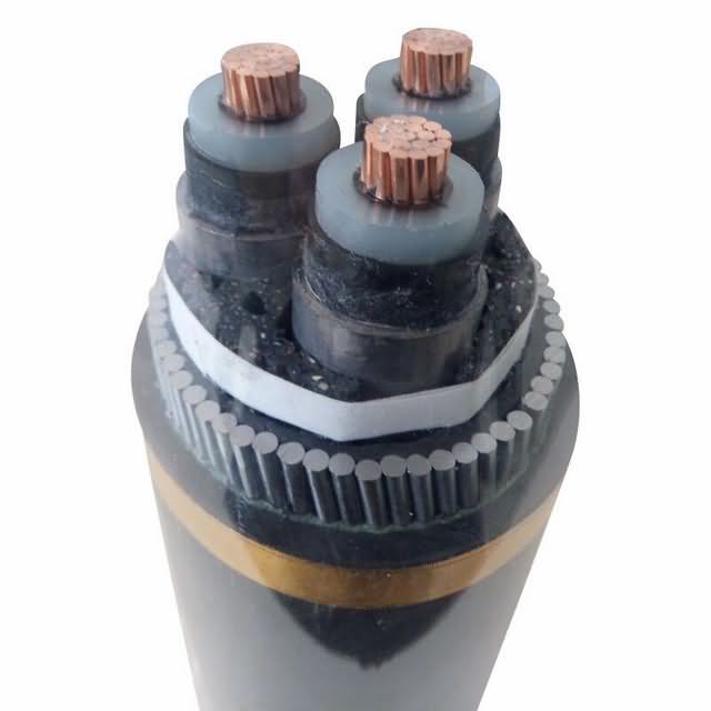 Price 3 Core 185mm2 XLPE 11kv Armored Power Cable