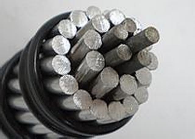  Núcleo Conductor multifilar Steel-Wire aluminio ACSR