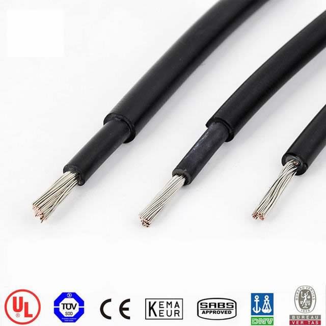 TUV Approved Photovoltaic PV Cable 4mm2 AWG12 Solar Panel Cables and Wires
