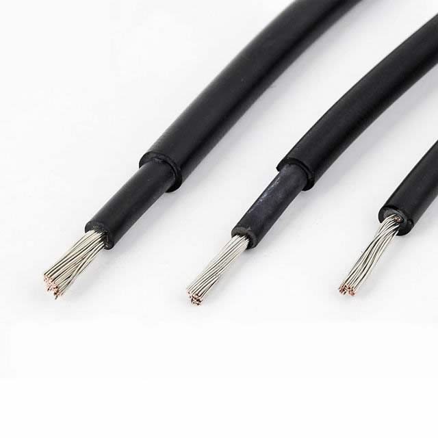  TUV Certified 2,5 4 6 мм2 PV кабель Pvf1-F 1169 фотоэлектрических кабель