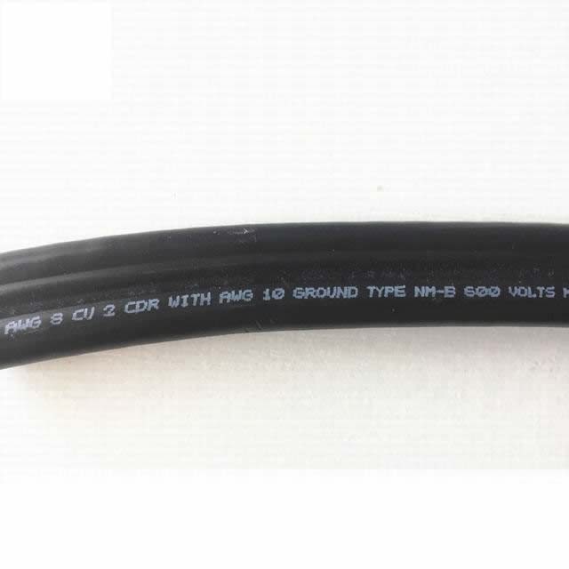  Thermoplastic-Sheathed UL719 Câble Romex Nm-B pour la construction