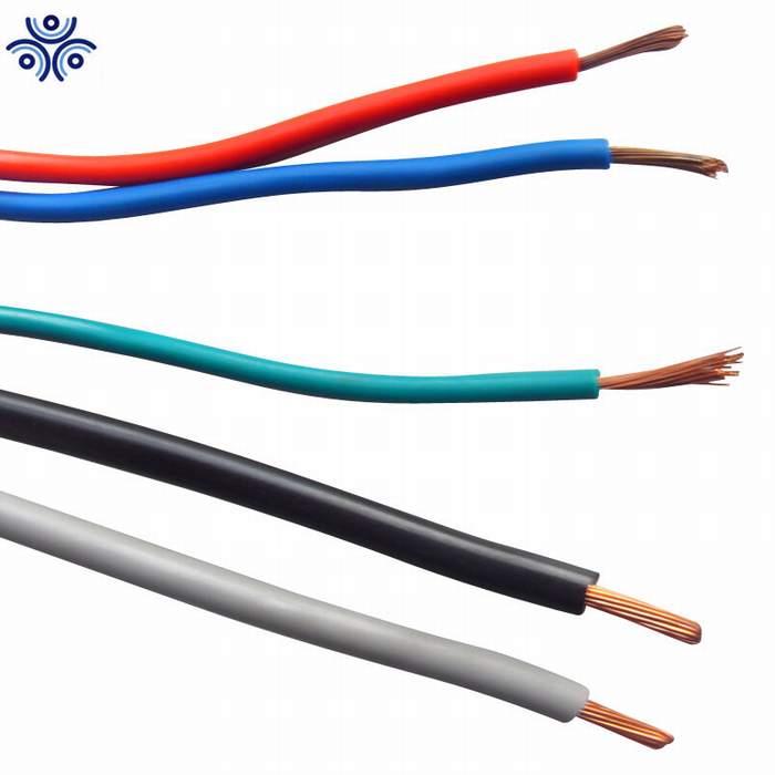 
                                 Электрический провод Xhhw Thhn Thw 6 по стандарту AWG 8 AWG 10AWG Купер кабеля с ПВХ изоляцией изолированные UL83 стандартных Thhn провод                            