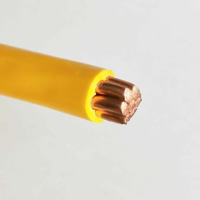  Câble électrique en cuivre Thw 500mcm 600mcm 700mcm fils en PVC