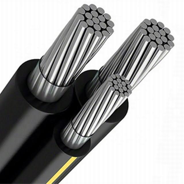 
                                 Triplex 600V Secundaire Leiders van het Aluminium Ud. Cross-Linked Kabel van de Isolatie van het Polyethyleen (XLP)                            